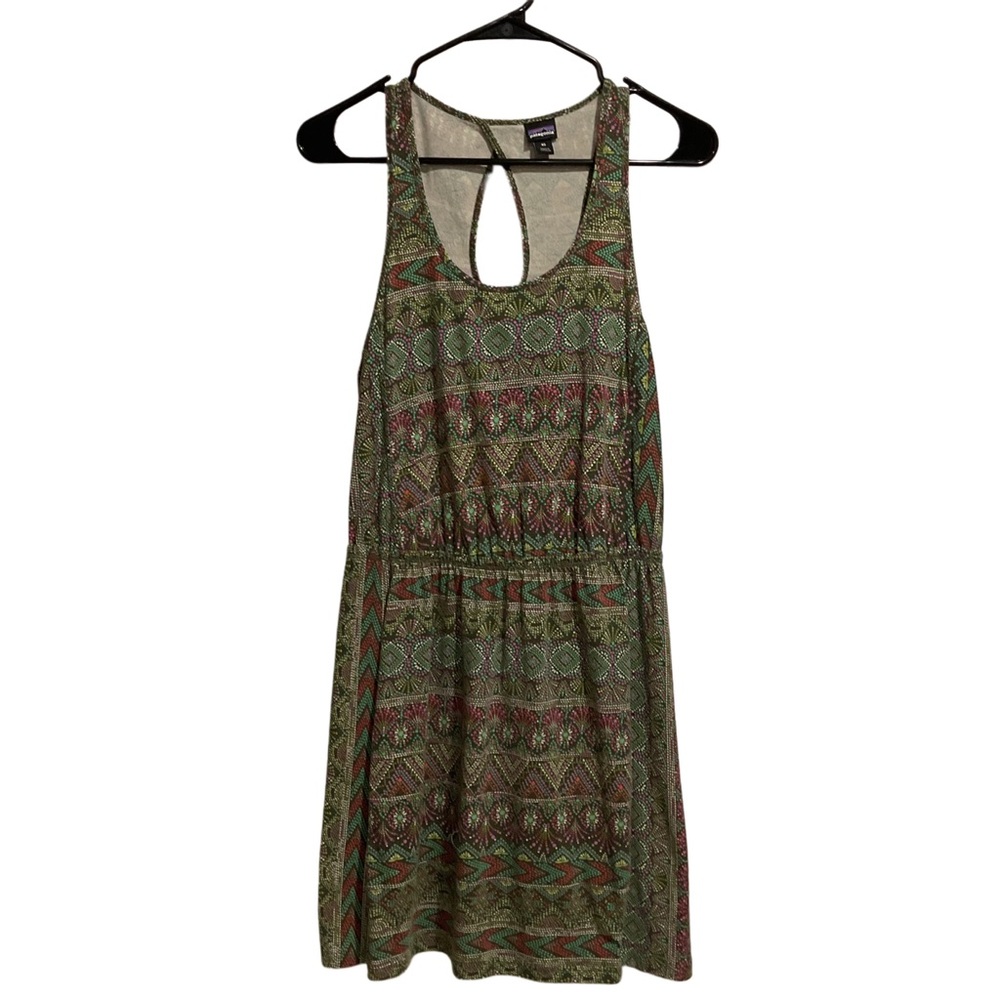 Patagonia West Ashley Tank-Dress‎ Elastic Waistband Multicolor